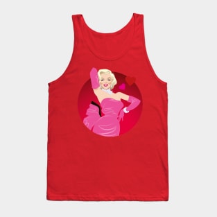 Diamonds are a girl's best friend Tank Top